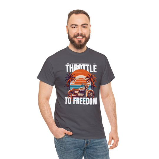 Throttle To Freedom Unisex T Shirt - Wave Fusions