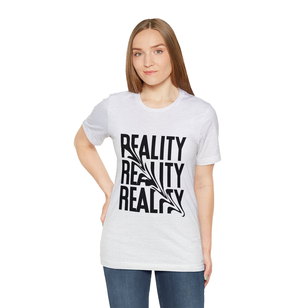 Reality Unisex Jersey Short Sleeve Tee - Wave Fusions