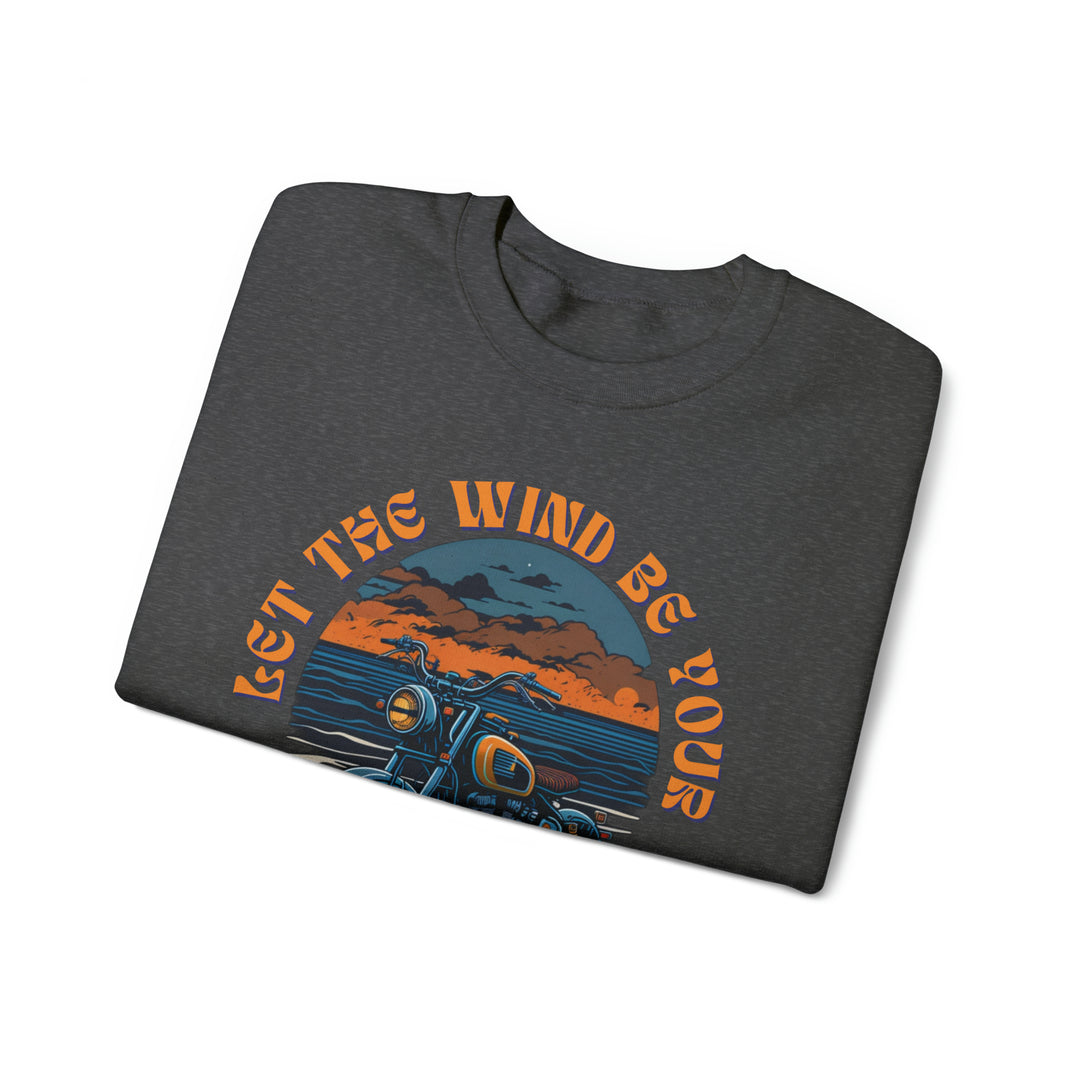 Let Wind Be Your Guide Unisex Sweatshirt - Wave Fusions