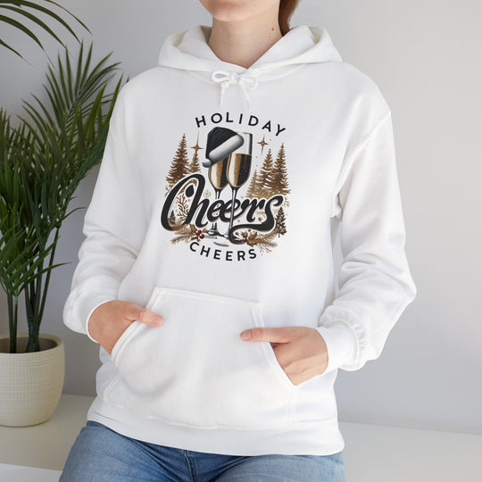 Holiday Cheers Unisex Hoodie - Wave Fusions