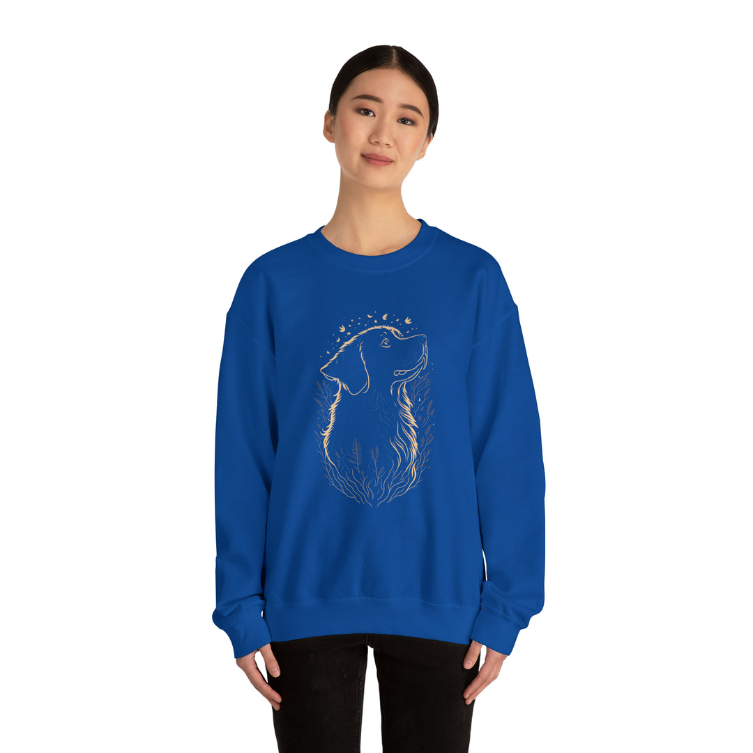 Dog Unisex Heavy Blend™ Crewneck Sweatshirt - Wave Fusions