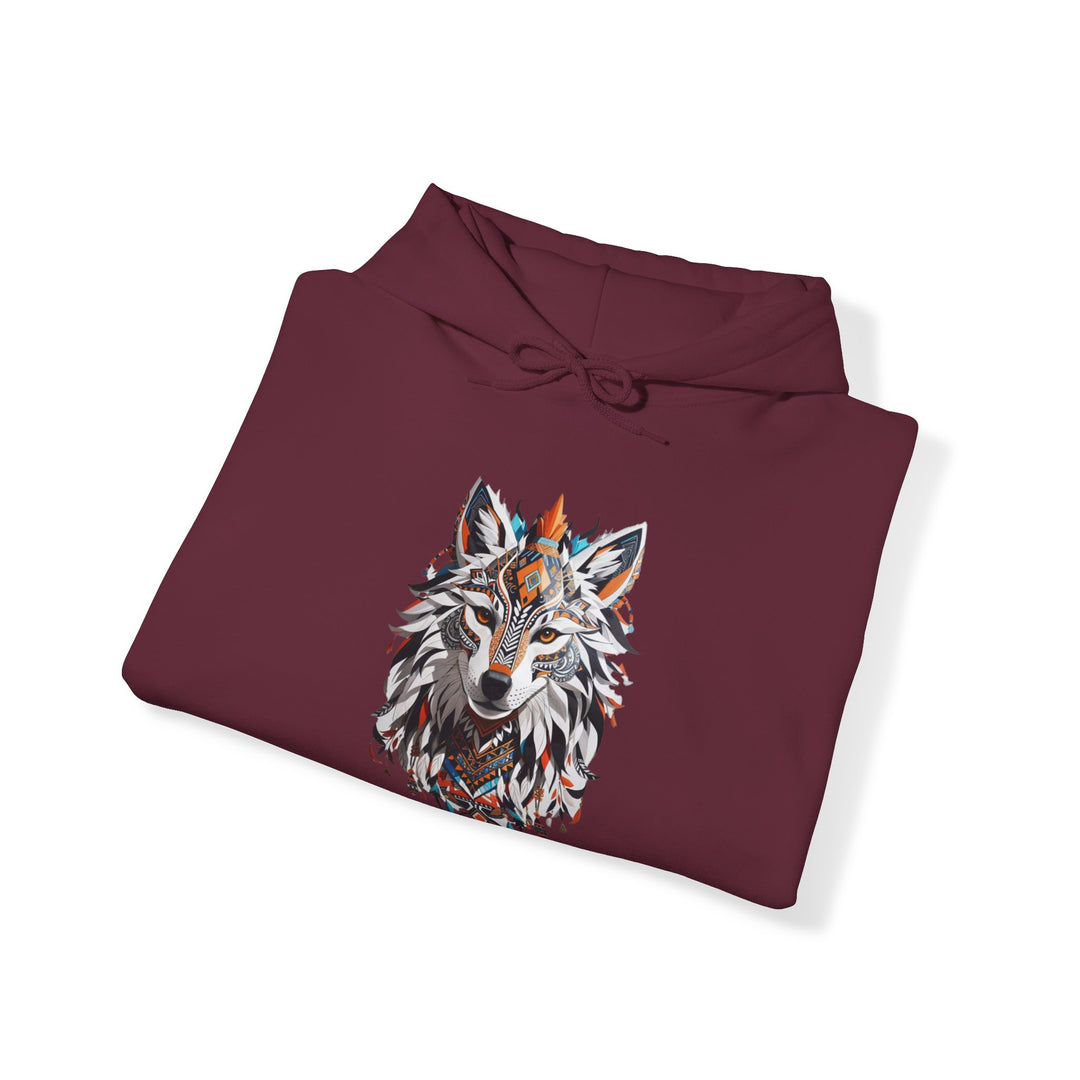 Ancient Spirit Wolf Hoodie - Tribal Tales