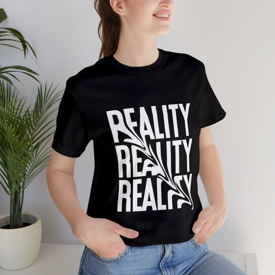 Reality Unisex Jersey Short Sleeve Tee - Wave Fusions