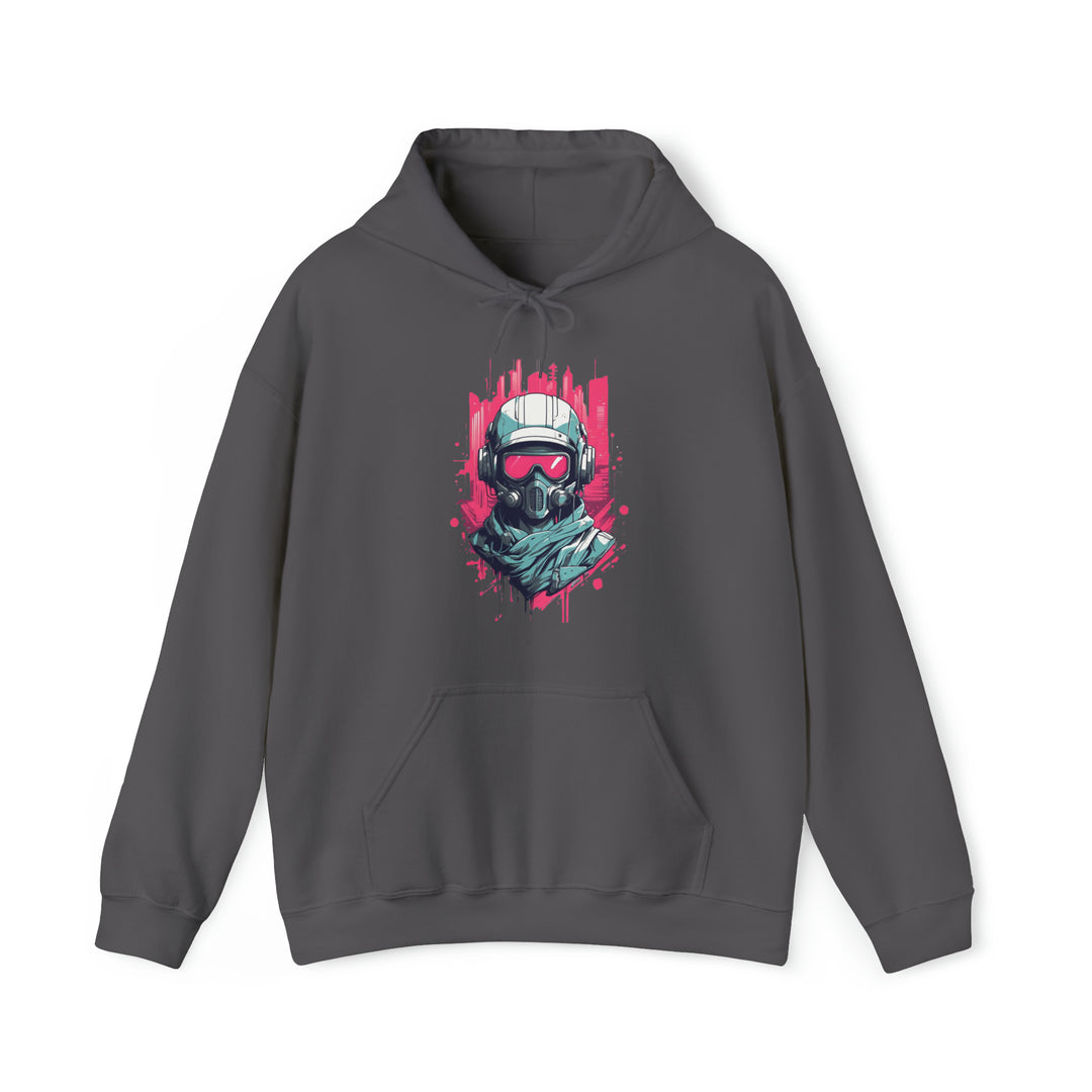 Gas Mask Astronaut Unisex Hoodie - Wave Fusions