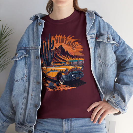 Vintage Desert Ride T-shirt - Vintage City Fashion