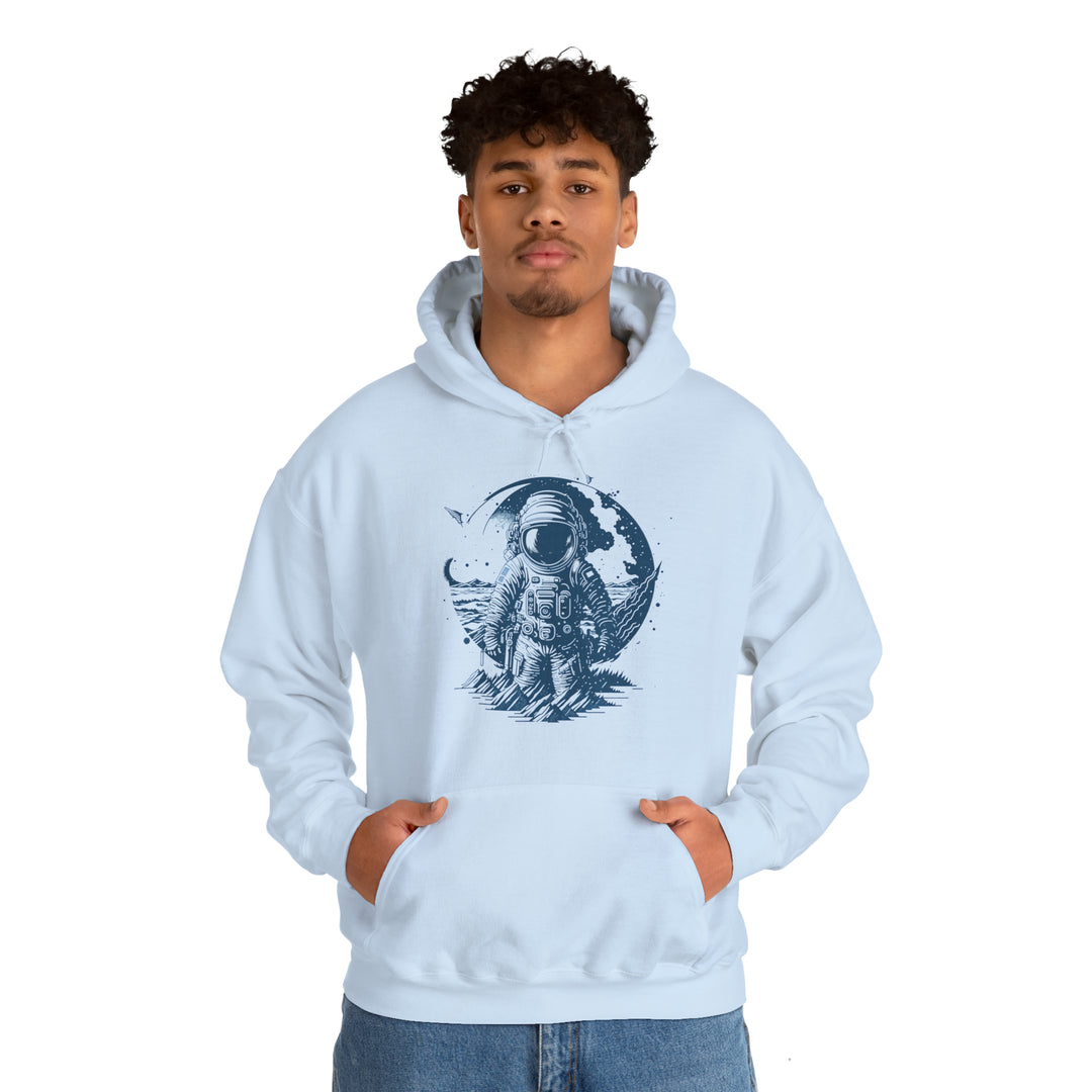 Astronaut's Unisex Hoodie - Wave Fusions