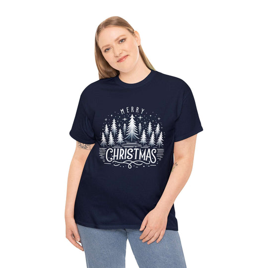 Midnight Magic Christmas Trees Unisex T Shirt