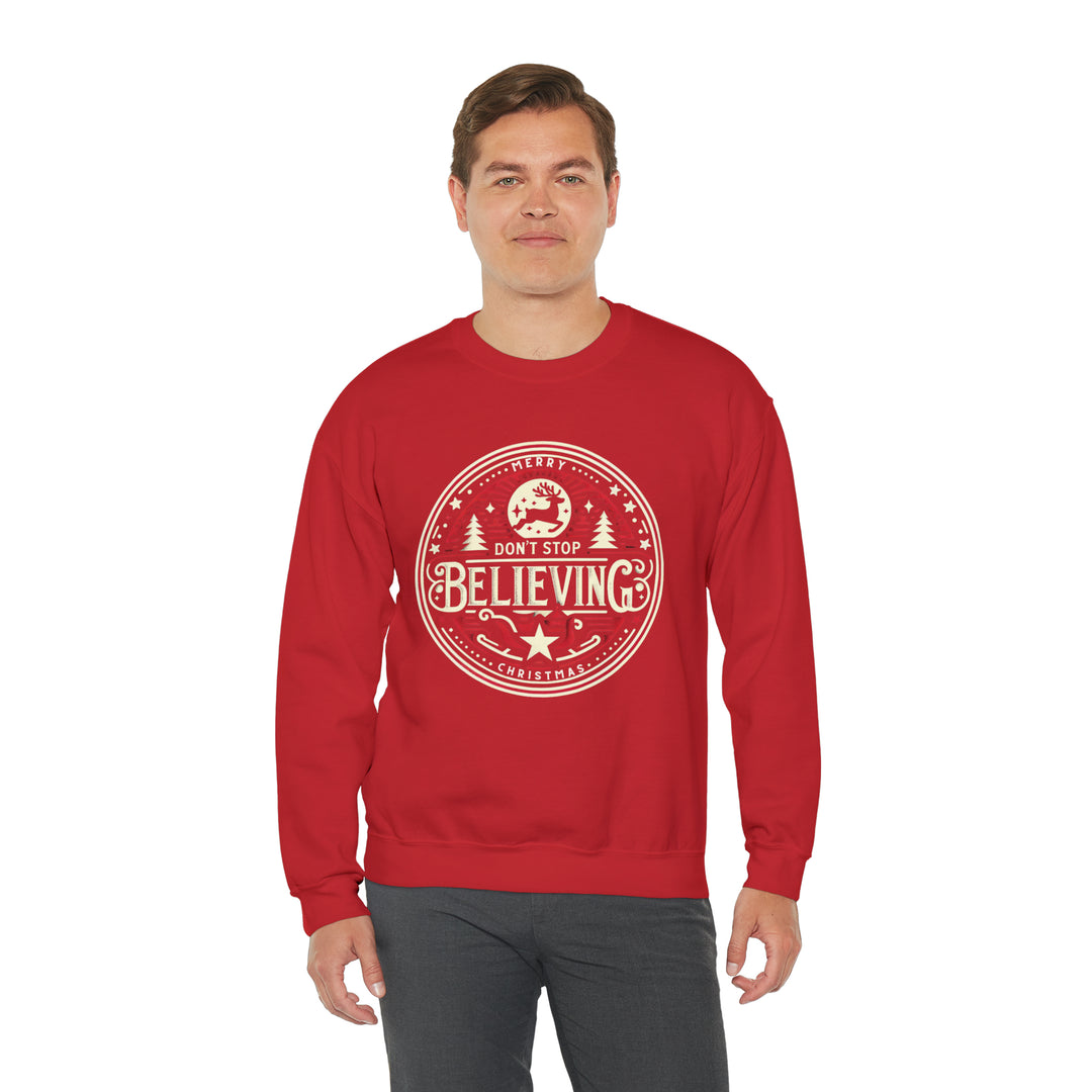 Don't Stop Believing Unisex Sweatshirt - Wave Fusions