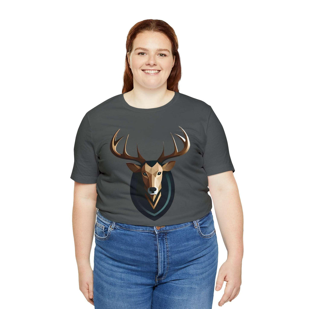 Deer with Long Horns T-Shirt