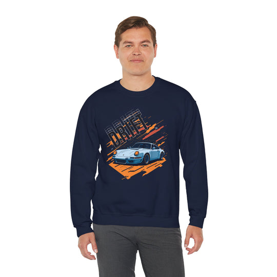 Turbo Drift Crewneck - Wave Fusions Auto Inspired Sweatshirt