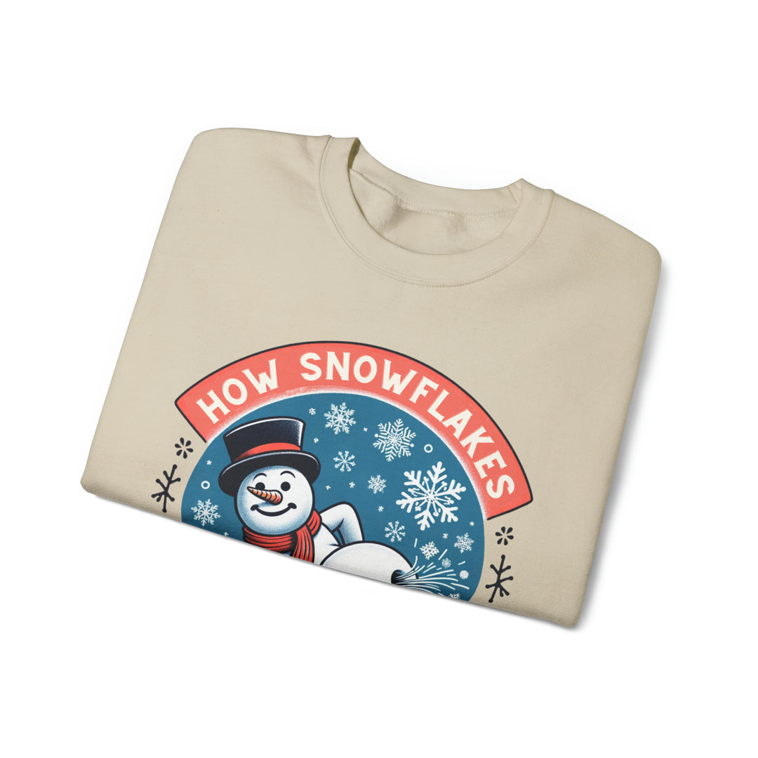 This Is How Snowflakes Are made! Unisex Sweatshirt - Wave Fusions