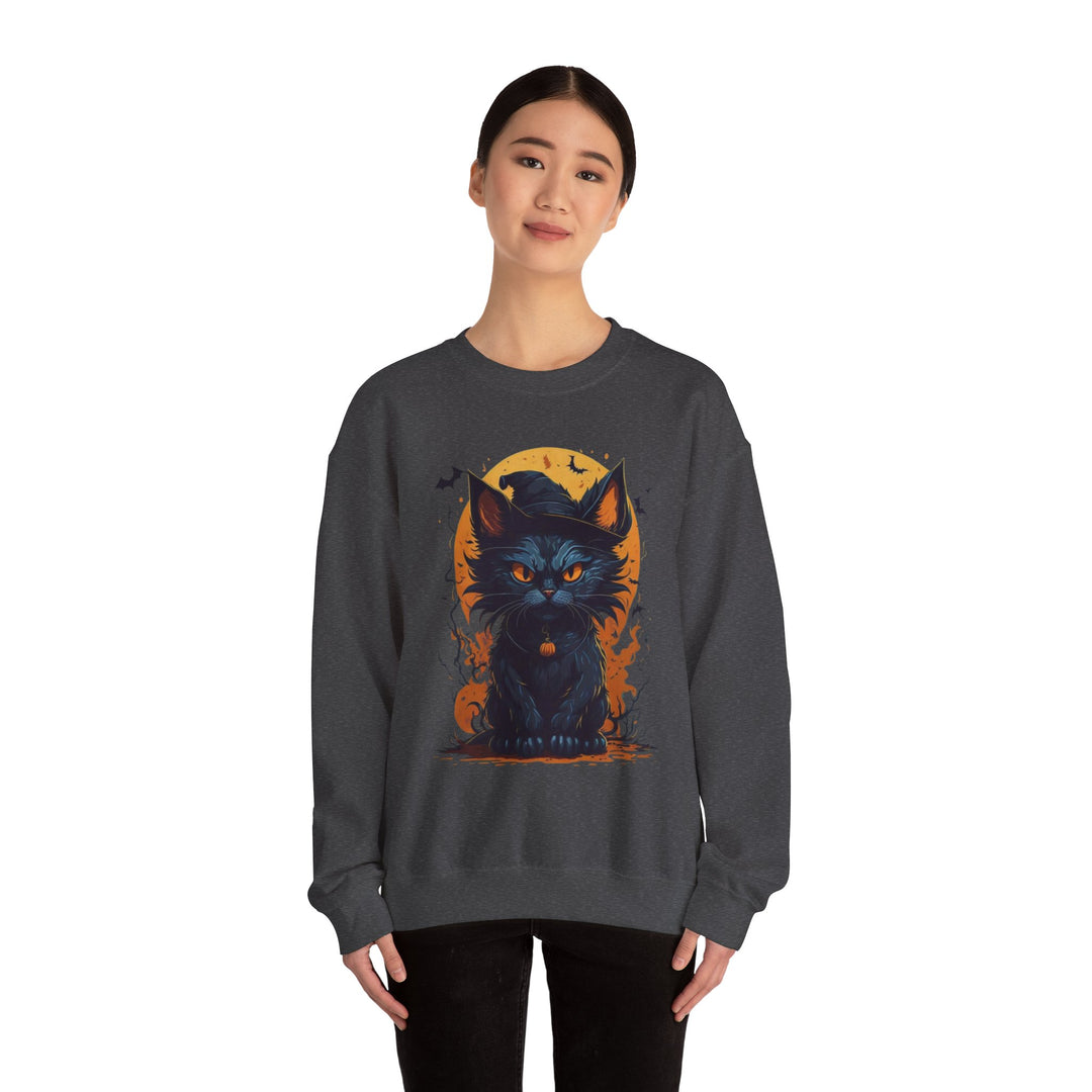 Hocus Pocus Black Cat Magic Sweatshirt