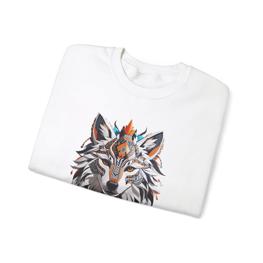 Ancient Spirit Wolf Sweatshirt - Tribal Tales