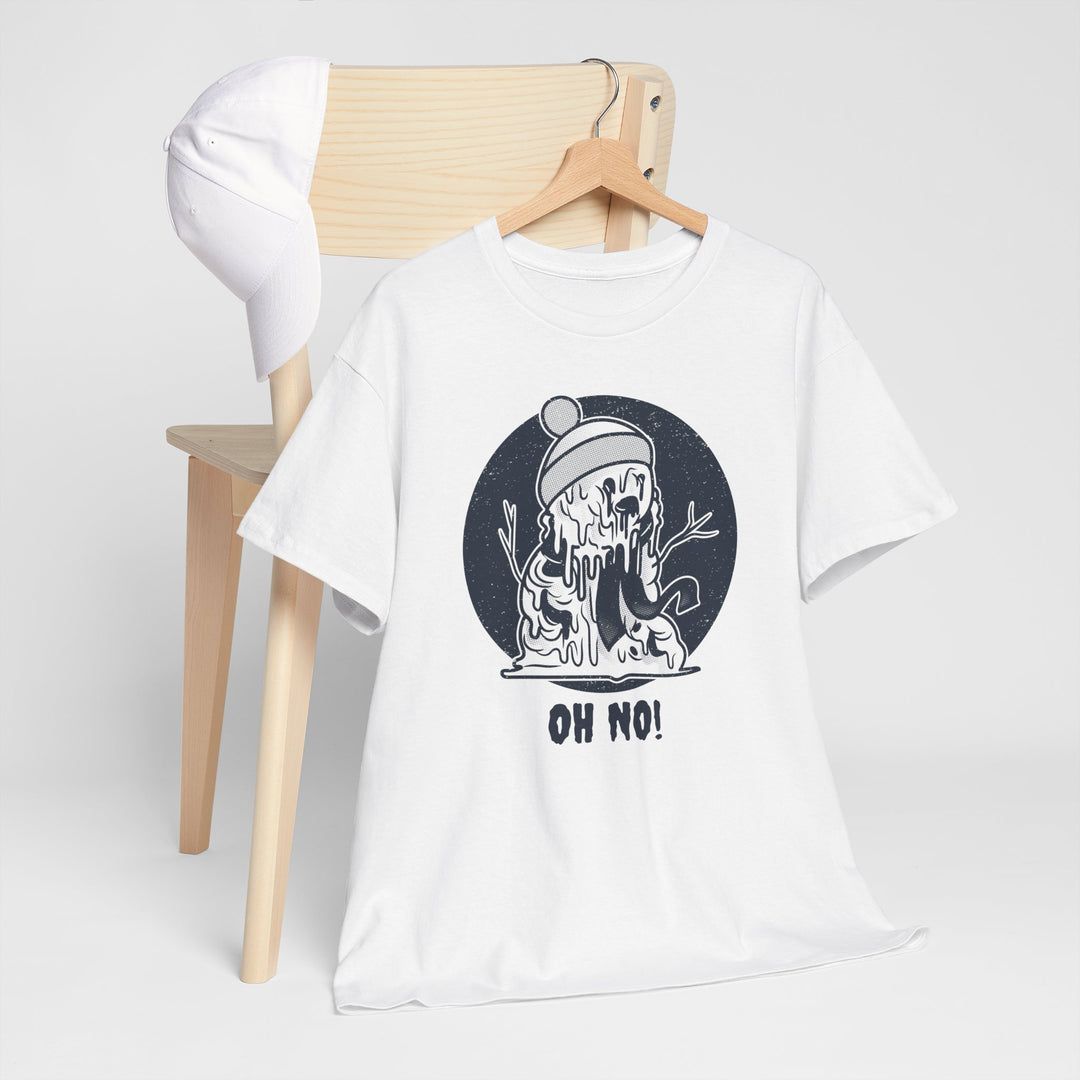 Oh No! Melting Snowman Graphic Tee