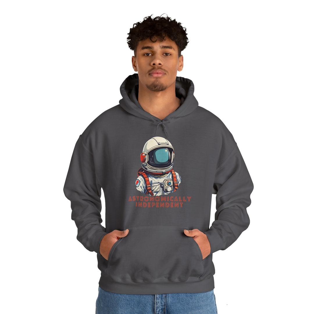 Astronomically Independent Unisex Hoodie - Wave Fusions