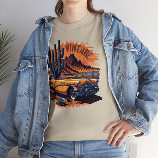 Vintage Desert Ride T-shirt - Vintage City Fashion