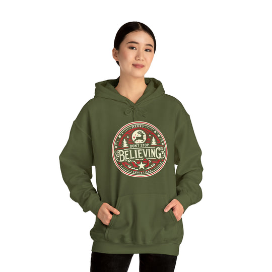 Don't Stop Believing Unisex Hoodie - Wave Fusions