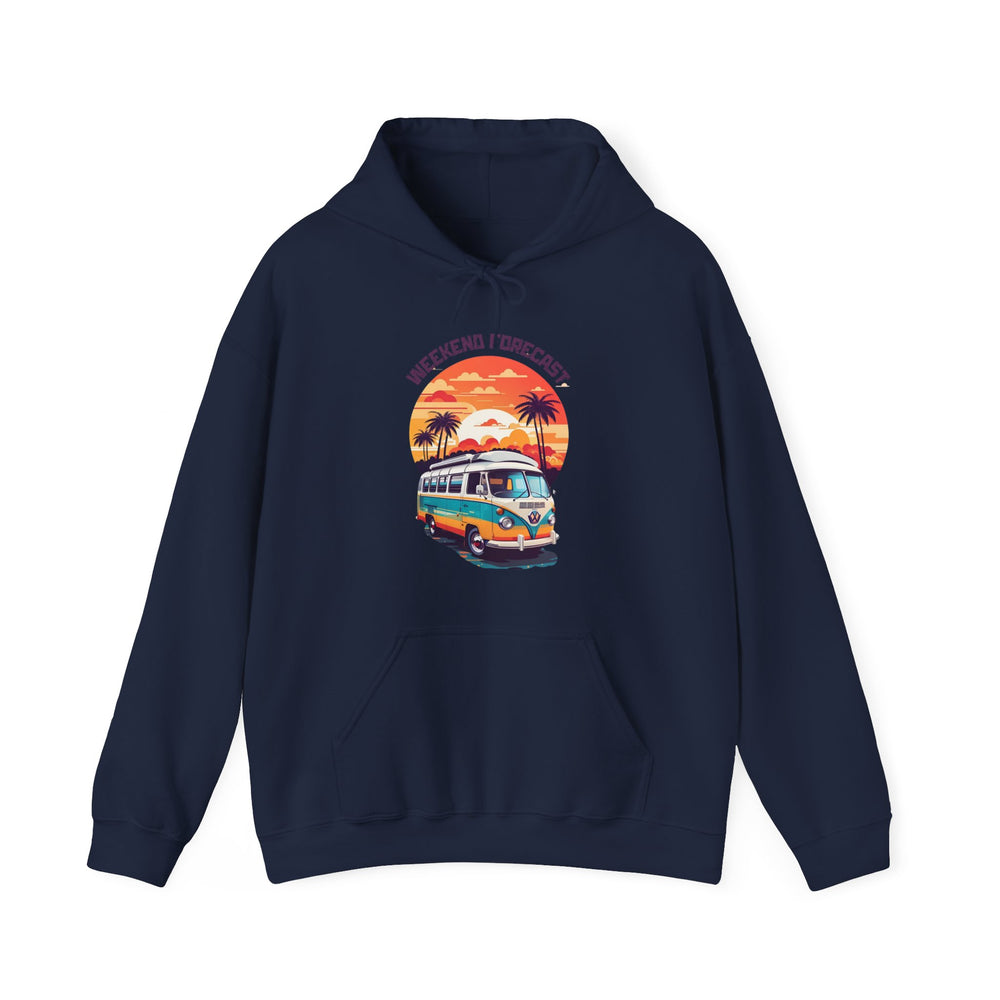 Weekend Forecast Van Life Hoodie - Weekend Forecast Sunset Edition