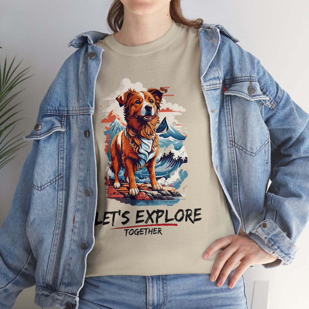 Lets Explore Together Adventure Buddy T Shirt