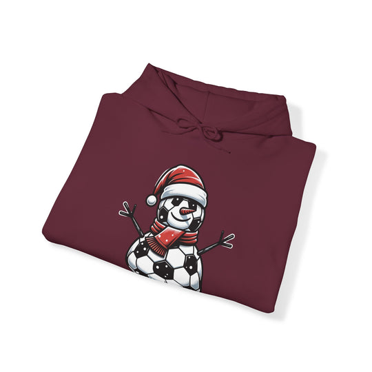 Football Santa Unisex Hoodie - Wave Fusions