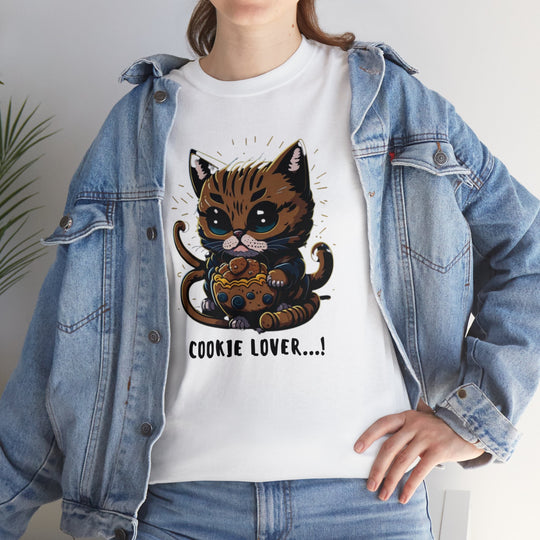 Cookie Lover Cat T-Shirt - Sugary Paws