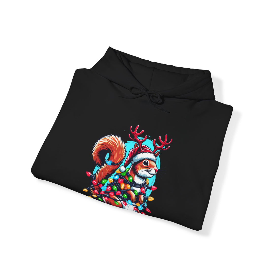 Christmas Squirrel Unisex Hoodie - Wave Fusions