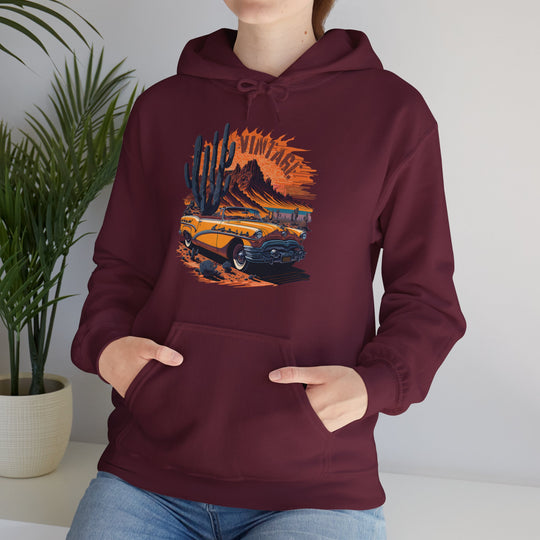 Vintage Desert Ride Hoodie - Vintage City Fashion