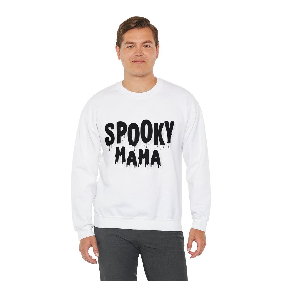 Spooky Mama Unisex Heavy Blend™ Crewneck Sweatshirt - Wave Fusions