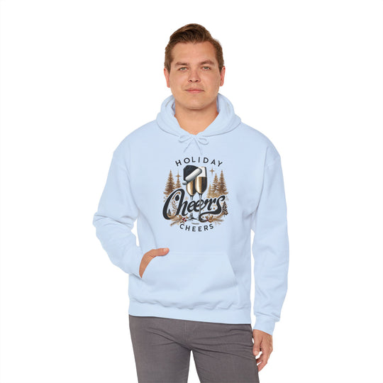 Holiday Cheers Unisex Hoodie - Wave Fusions