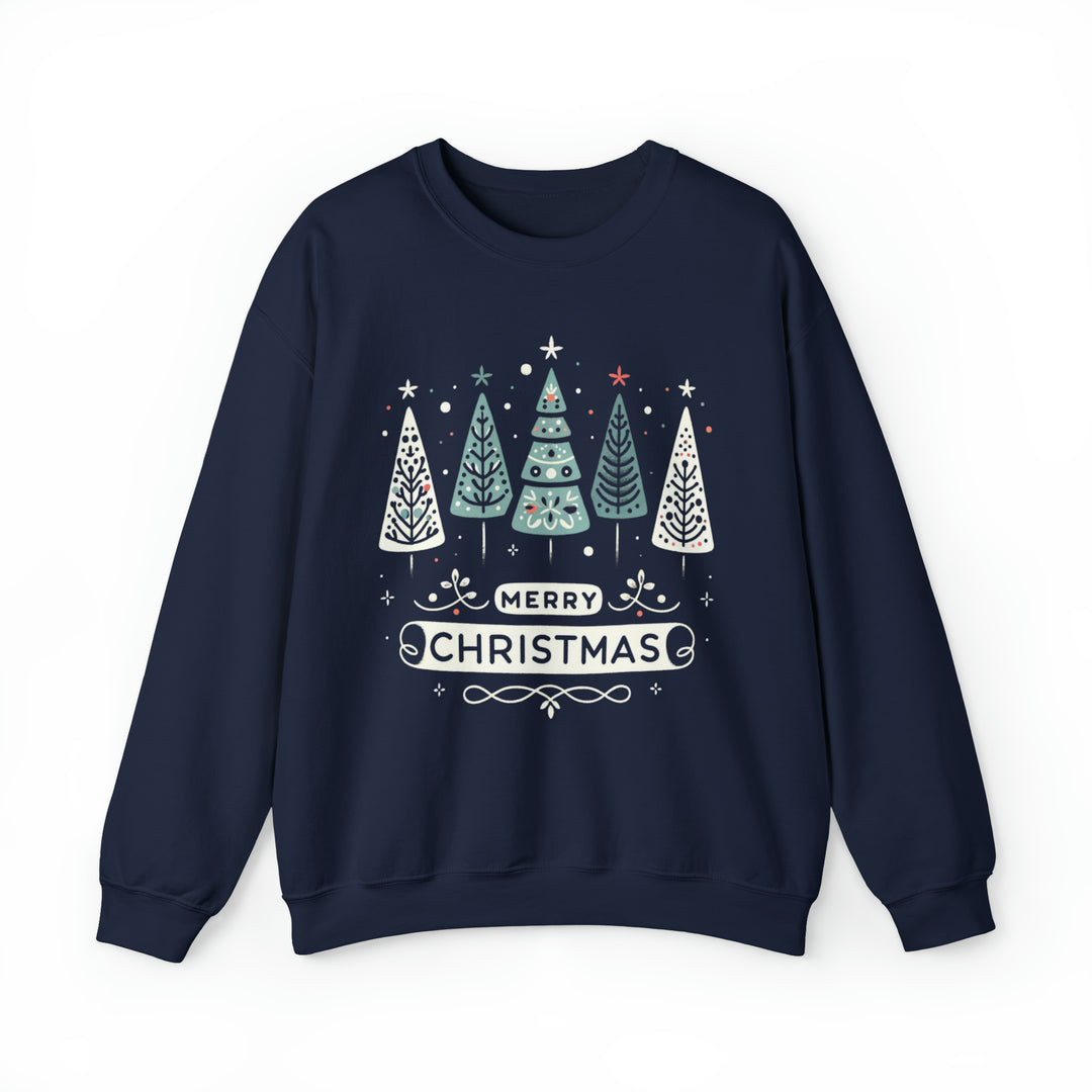 Folk Art Christmas Celebration Unisex Sweatshirt - Wave Fusions