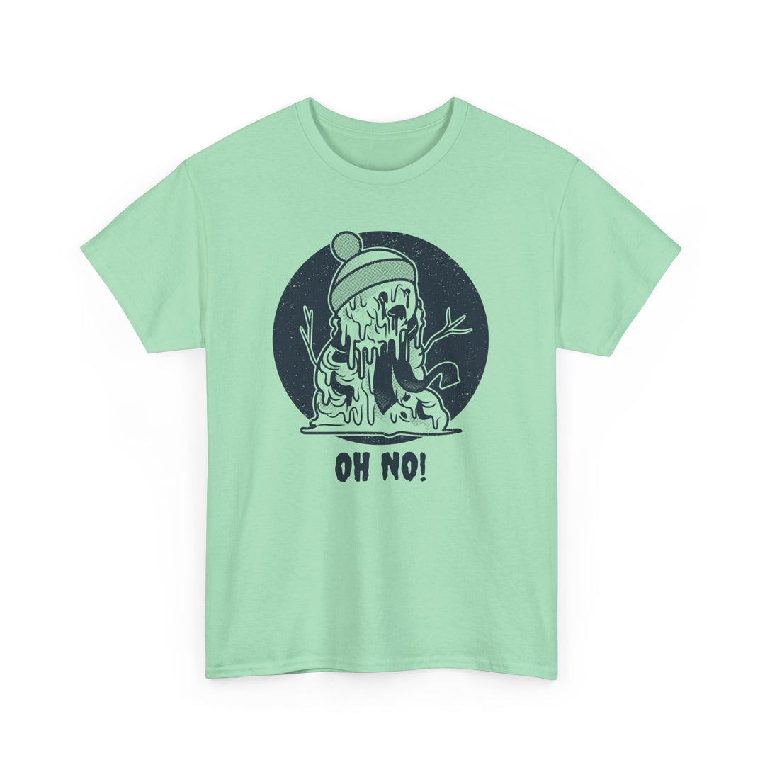 Oh No! Melting Snowman Graphic Tee