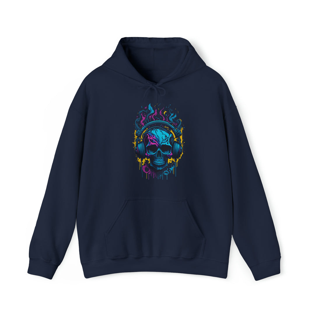 Rocking Skull Unisex Hoodie - Wave Fusions