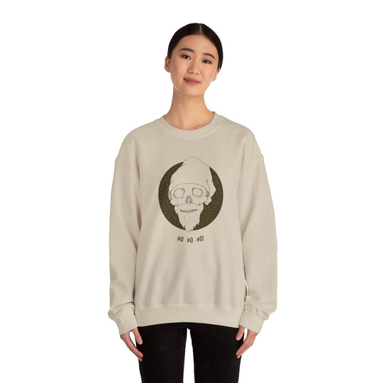 Dark Santa Skull Holiday Sweatshirt