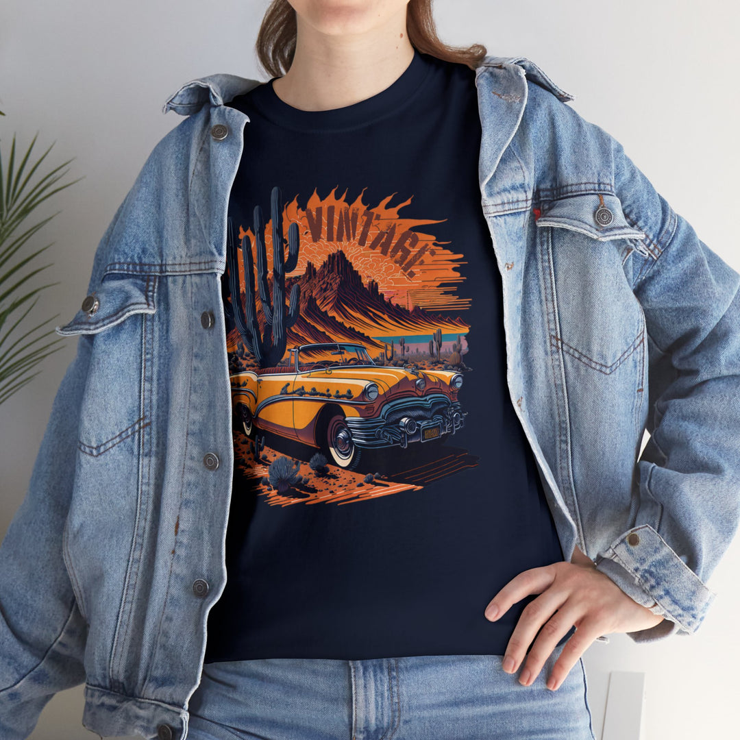 Vintage Desert Ride T-shirt - Vintage City Fashion