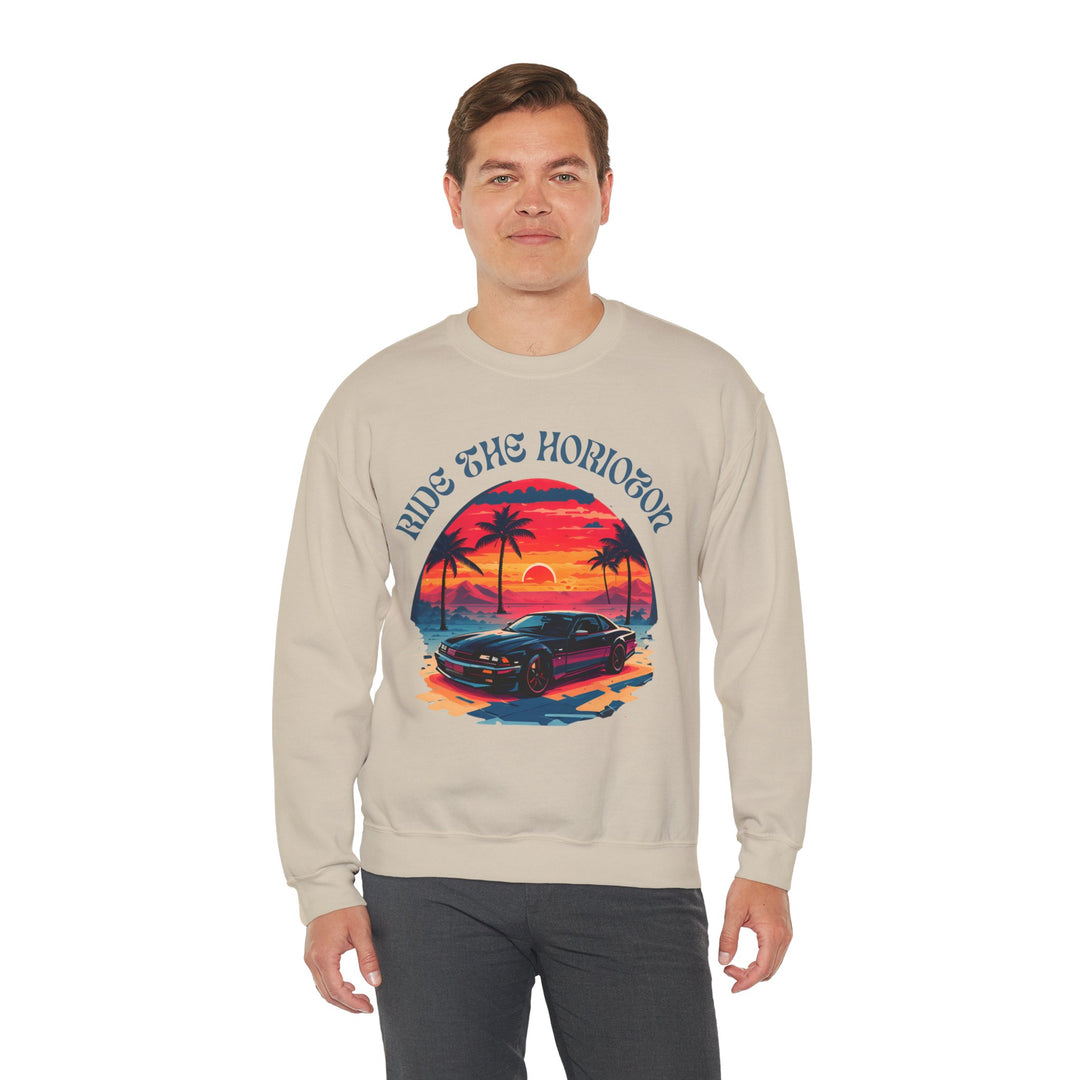 Ride the Horizon Sweatshirt - Vintage City Fashion