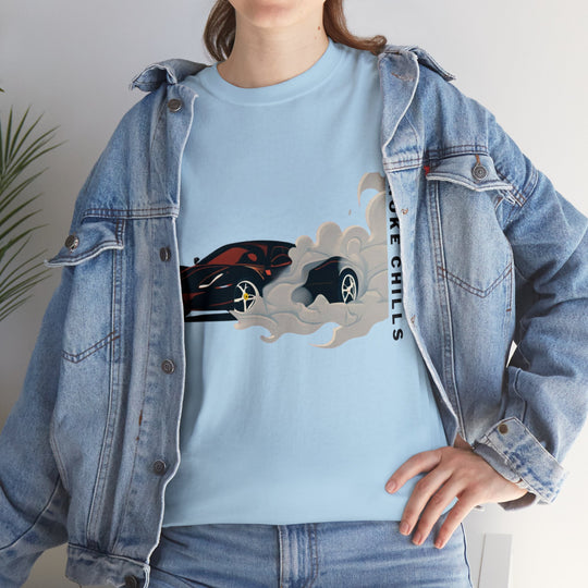 Smoke Chills Sports Car T-Shirt - Modern Car Edition