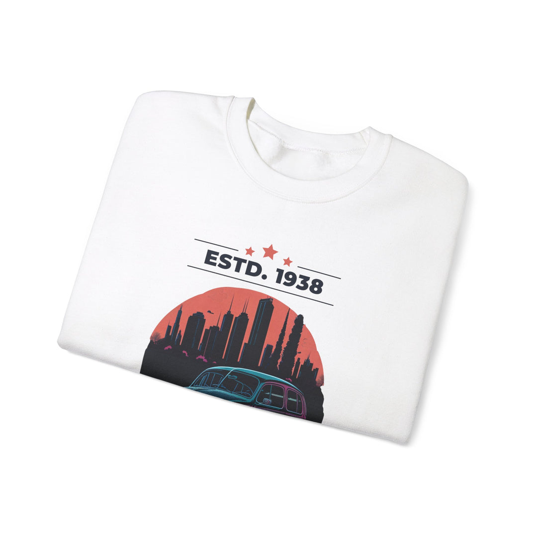 ESTD 1938 Vintage Beetle Sweatshirt - Vintage City Fashion