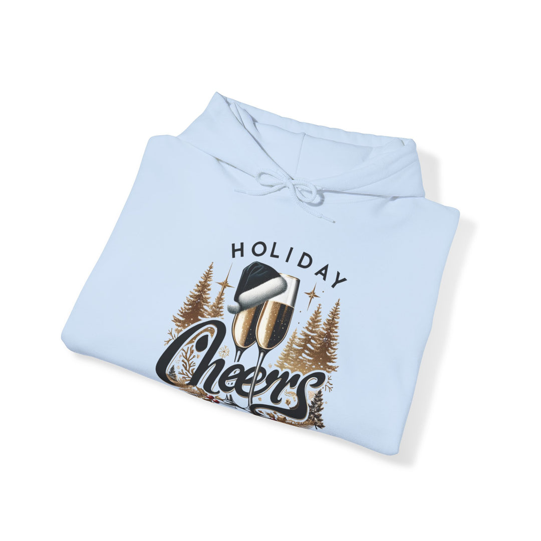 Holiday Cheers Unisex Hoodie - Wave Fusions