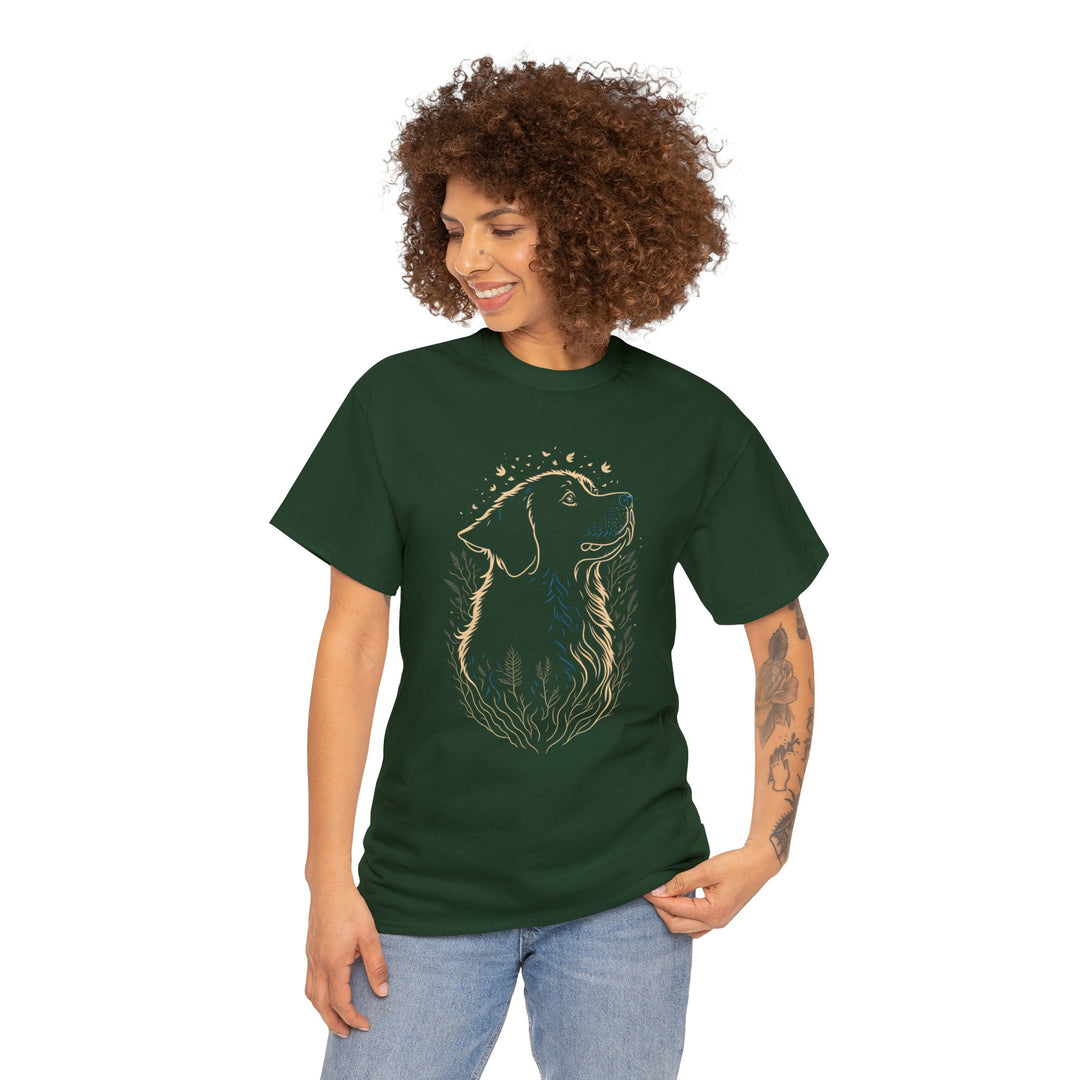 Dog Unisex Heavy Cotton Tee - Wave Fusions