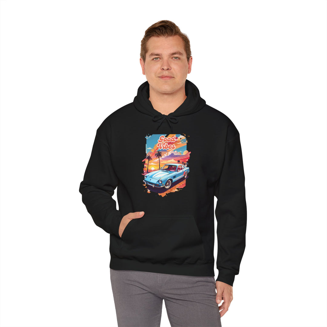 Vintage Ride Good Vibes Hoodie-  Easy Rider Fashion