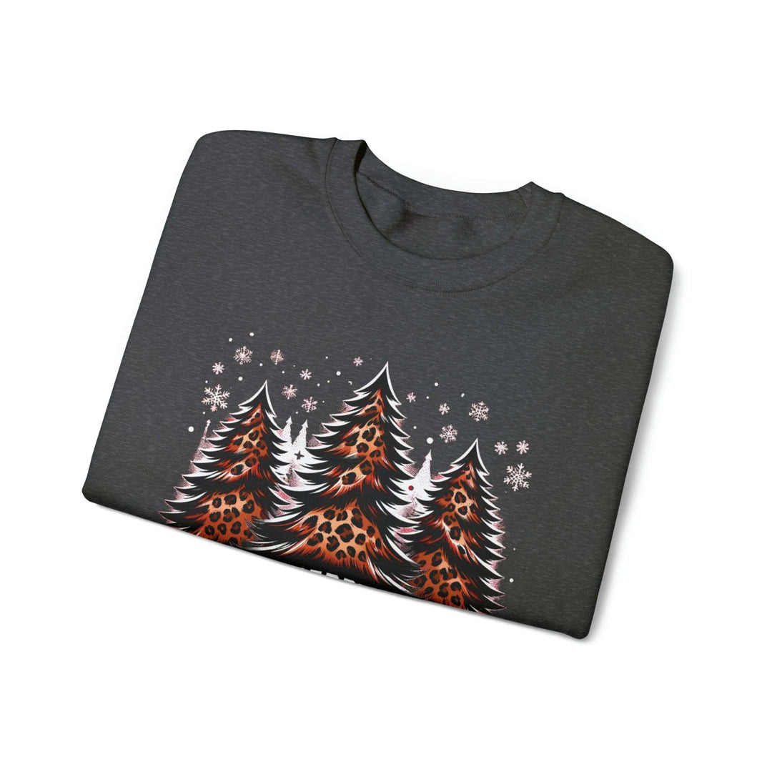 Cheetah Christmas Tree Unisex Sweatshirt