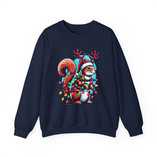 Christmas Squirrel Unisex Sweatshirt - Wave Fusions