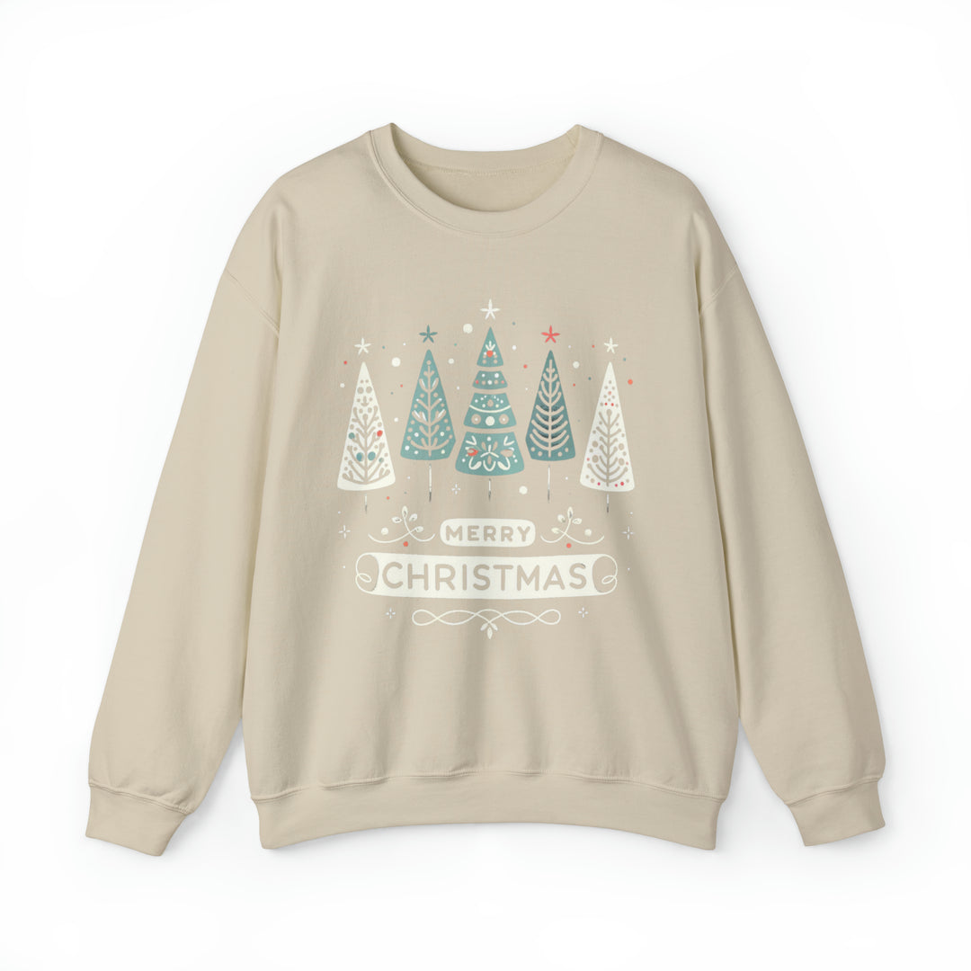 Folk Art Christmas Celebration Unisex Sweatshirt - Wave Fusions