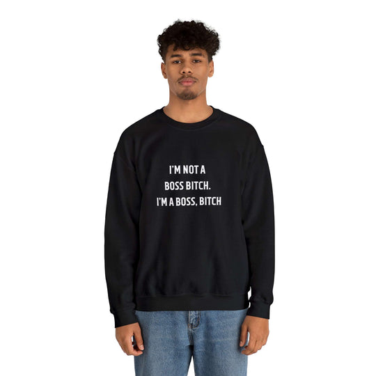 Boss Bitch Unisex Heavy Blend™ Crewneck Sweatshirt