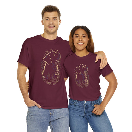 Dog Unisex Heavy Cotton Tee - Wave Fusions