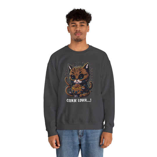 Cookie Lover Cat Sweatshirt - Sugary Paws