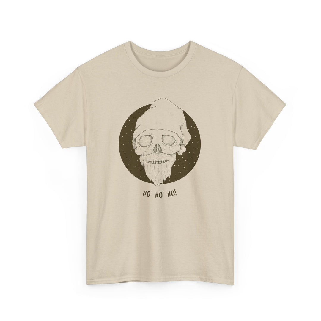 Gritty Skull Christmas Minimalist Tee