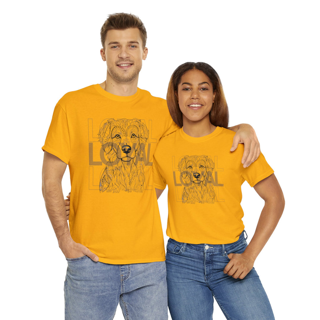 Loyal Dog Tribal Canine T-shirt - Mythical Mutt