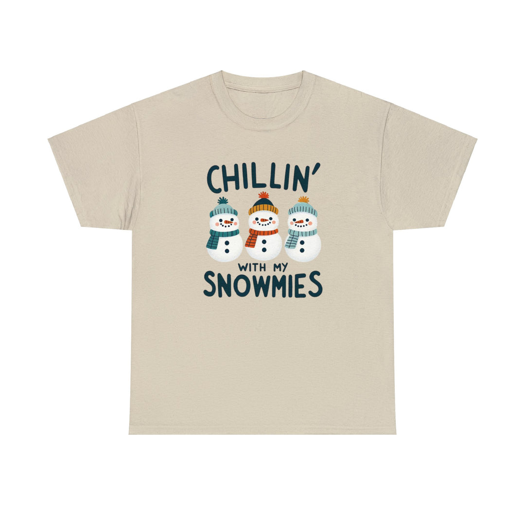 Chillin' Snowmies Unisex T Shirt - Wave Fusions