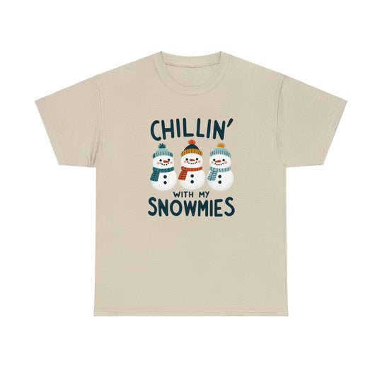 Chillin' Snowmies Unisex T Shirt - Wave Fusions